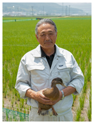 田辺　稔氏